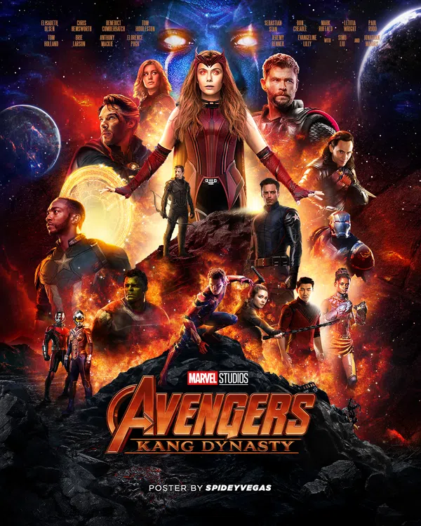 Poster phim Avengers: Triều Đại của Kang trên Motchill