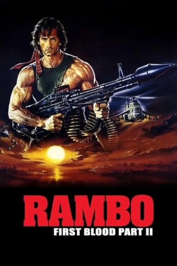 Poster phim Chiến Binh Rambo 2 trên Motchill
