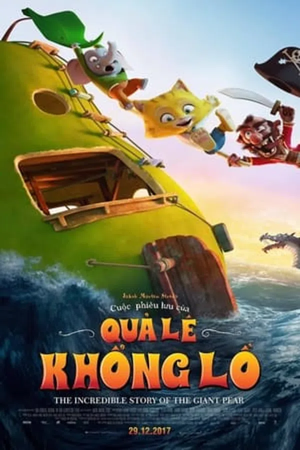 Poster phim Cuộc Phiêu Lưu Của Quả Lê Khổng Lồ trên Motchill