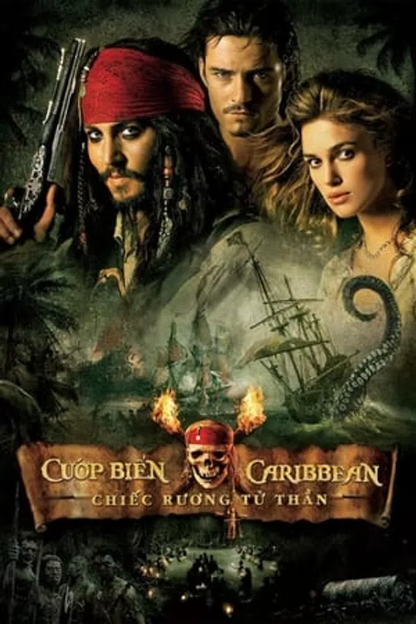 Poster phim Cướp Biển Vùng Caribbean 2: Chiếc Rương Tử Thần trên Motchill