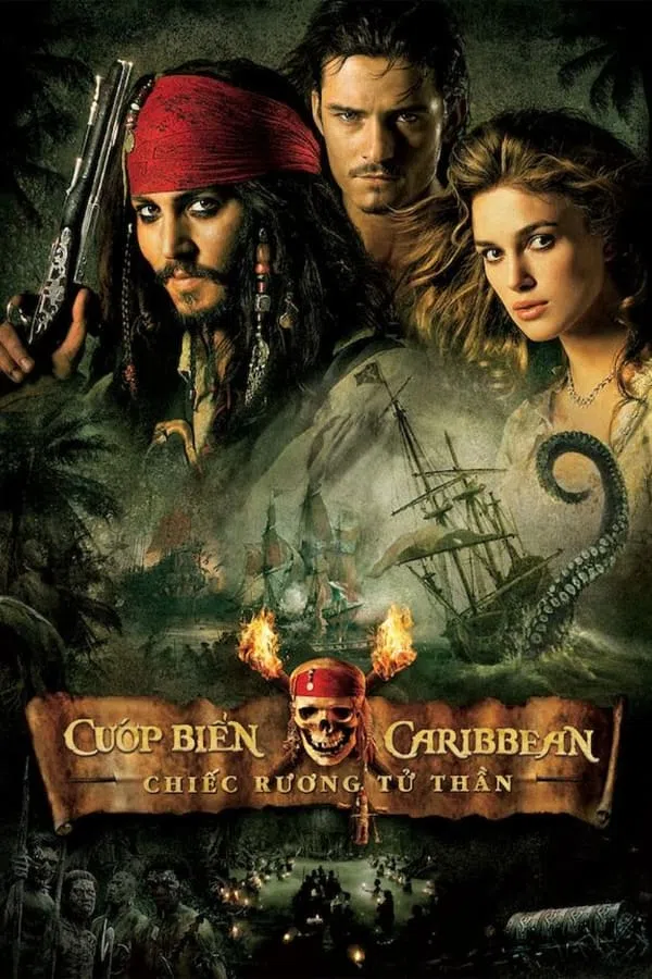 Poster phim Cướp Biển Vùng Caribbean: Chiếc Rương Tử Thần trên Motchill