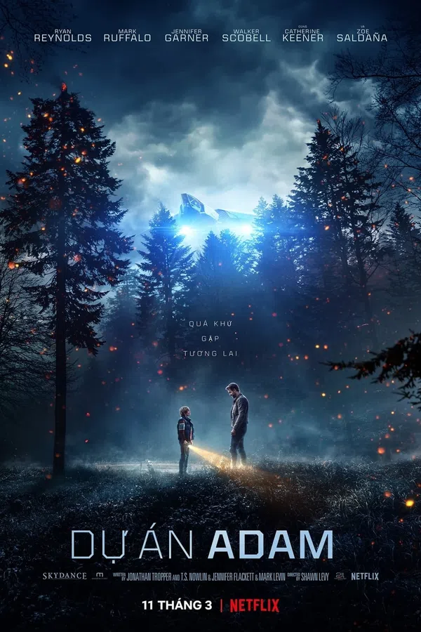 Poster phim Dự án Adam trên Motchill