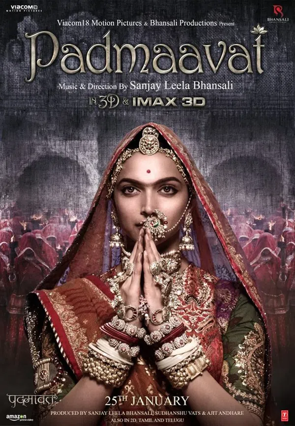 Poster phim Hoàng Hậu Padmaavat trên Motchill