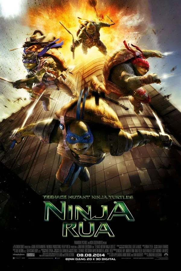 Poster phim Ninja Rùa trên Motchill