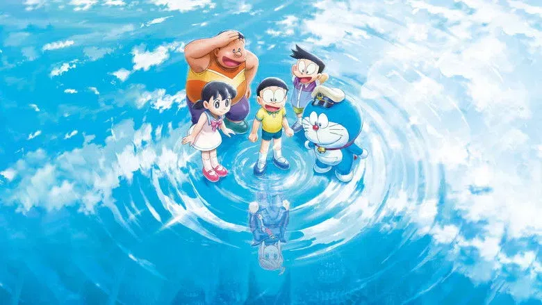 Ảnh nền phim Doraemon: Nobita và Lâu Đài Dưới Đáy Biển (Phiên bản mới) trên Motchill
